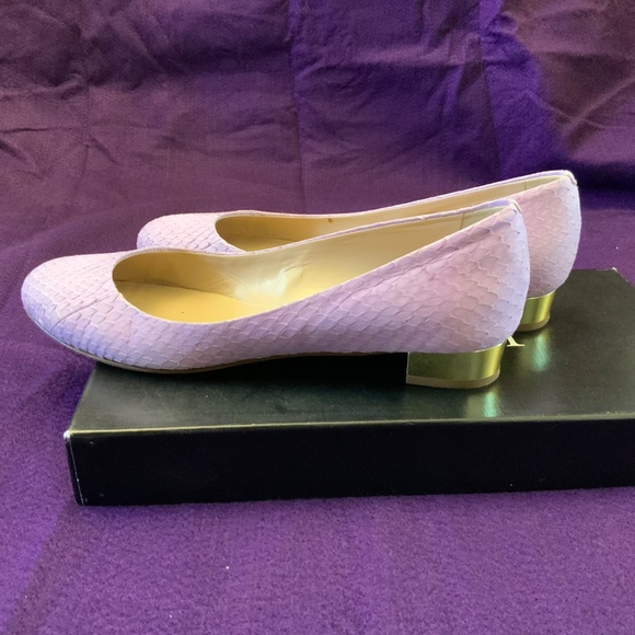 J. Crew Collection JANEY SNAKESKIN Flats - Picture 2 of 9